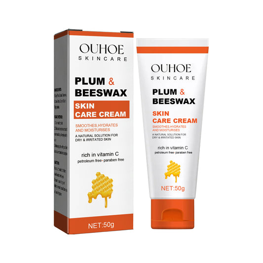 Bivax Hudkräm – Naturlig Fuktighetskräm med Plommonextrakt & amp; Kokosfett (50g